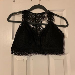 Black bralette